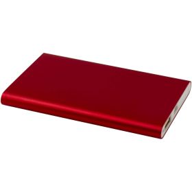 Pep 4000 mAh Type-C mobillader av resirkulert aluminium  Rød