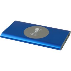 Juice 4000 mAh Type-C trådløs mobillader av resirkulert aluminium  Blå