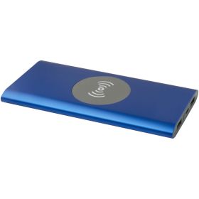 Juice 8000 mAh Type-C trådløs mobillader av resirkulert aluminium Blå