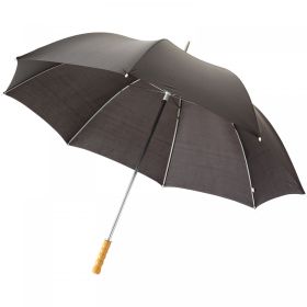 Karl 30" golfparaply med trehåndtak Svart