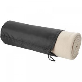 Huggy pledd med pose 150 x 120 cm Beige