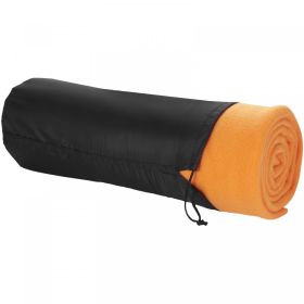 Huggy pledd med pose 150 x 120 cm Oransje