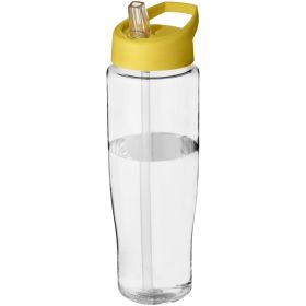 H2O Active® Tempo 700 ml sportsflaske med tut lokk Gul