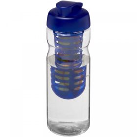 H2O Active® Base 650 ml sportsflaske og infuser med flipp lokk Blå