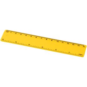 Refari 15 cm resirkulert plastlinjal Gul