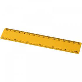 Renzo 15 cm plastlinjal Gul