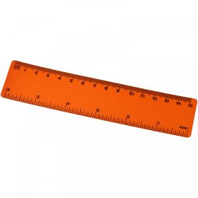 Rothko 15 cm plastlinjal Oransje