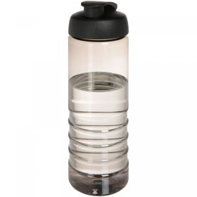 H2O Active® Treble 750 ml sportsflaske med flipp lokk Kull