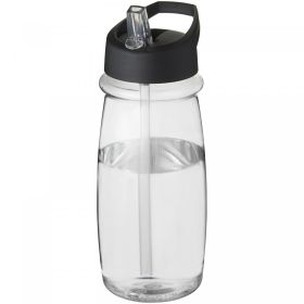 H2O Active® Pulse 600 ml sportsflaske med tut lokk Transparent