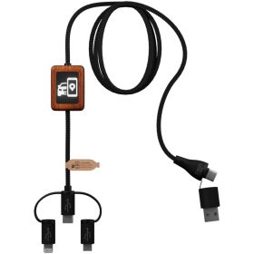 SCX.design C46 5-i-1 CarPlay-kabel Svart