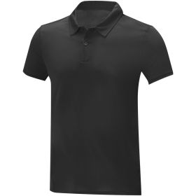 Deimos kortermet cool fit polo herre Solid svart