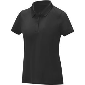 Deimos kortermet cool fit polo dame Solid svart