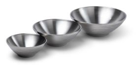 Skål Stainless Dobbeltvegg 3-pk.