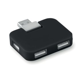 Square USB svart