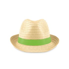 Boogie stråhatt Lime