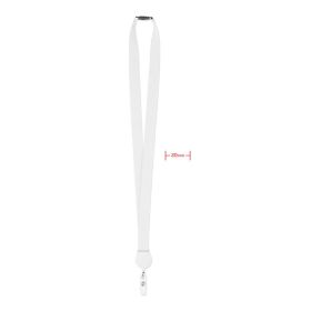 ZIP LANYARD Hvit