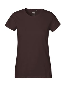 Klassisk T-skjorte for kvinner brown