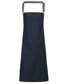 District Wax Bib Apron