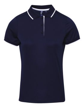 Ladies Contrast Polo