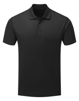 Men's Spun Dyed Polo Shirt Svart