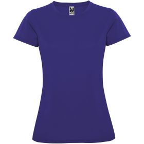 Montecarlo kortermet teknisk t-skjorte for dame mauve