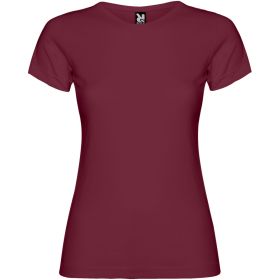 Jamaica kortermet t-skjorte for dame garnet