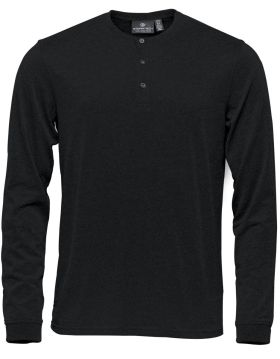 Torcello L/S Henley (H) Svart