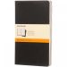 Moleskine Cahier Journal L – linjert Solid svart