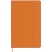 Moleskine 100% VEGEA® Capri L notatbok med mykt omslag, linjert Oransje