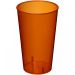 Arena 375 ml kopp i plast Transparent oransje