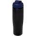 H2O Active® Tempo 700 ml sportsflaske med flipp lokk Solid svart