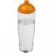 H2O Active® Tempo 700 ml sportsflaske med kuppel lokk Transparent