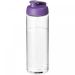 H2O Active® Vibe 850 ml sportsflaske med flipp lokk Transparent