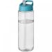 H2O Active® Vibe 850 ml sportsflaske med tut lokk Transparent