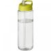 H2O Active® Vibe 850 ml sportsflaske med tut lokk Transparent