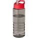 H2O Active® Eco Treble sportsflaske med tutlokk, 750 ml  Melert kull