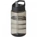 H2O Active® Bop 500 ml sportsflaske med tut lokk Kull