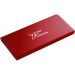 SCX.design P15 lysende 5000 mAh mobillader  Mid red