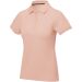 Calgary kortermet polo dame Pale blush pink