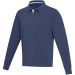 Clyde unisex organic rugby polo sweatshirt Marineblå