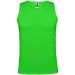 Andre teknisk singlet for barn Lime