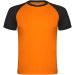 Indianapolis teknisk t-skjorte for barn florange-black