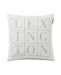 Logo Cotton Twill Pillow Cover