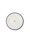 Earthenware Dessert Plate Offwhite/Navy