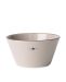 Stoneware Bowl Beige/Dark Blue (LX)