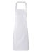 Cotton Bib Apron Hvit