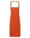 Cotton Bib Apron Orange