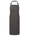 Recycled & Organic Bib Apron Dark Grey