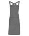 Barista Bib Apron Grey Denim