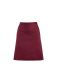 Mid Length Apron Burgundy